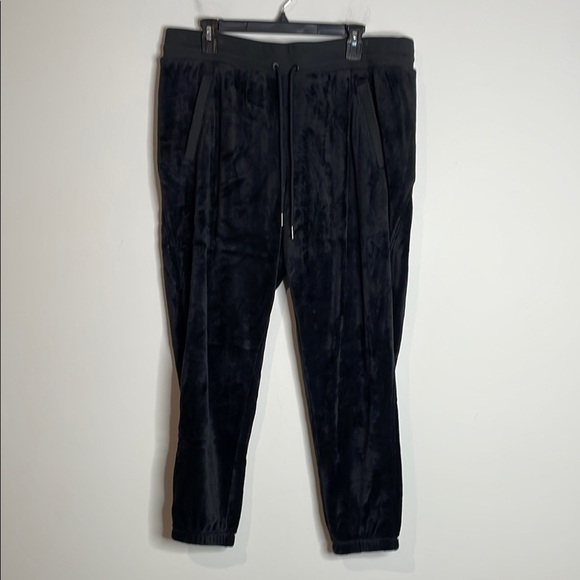 Athleta | Black Velvet Recover Cozy Jogger Sweatpants Plus Size 1X - Picture 2 of 7